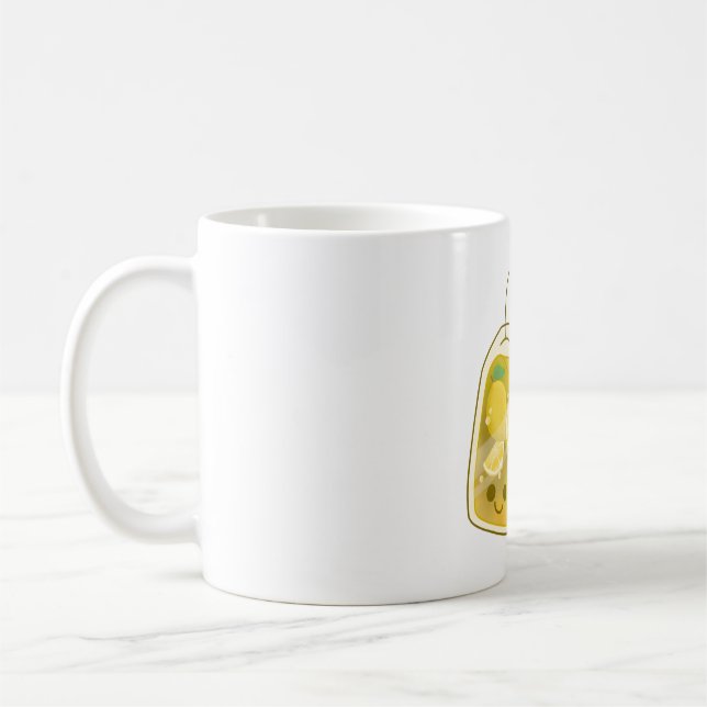 Lemon Tea Bag Kaffemugg (Vänster)