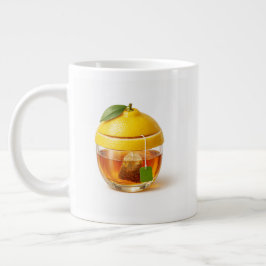 Lemon tea Specialty Mug - Minimal kitchen design  Jumbo Mugg