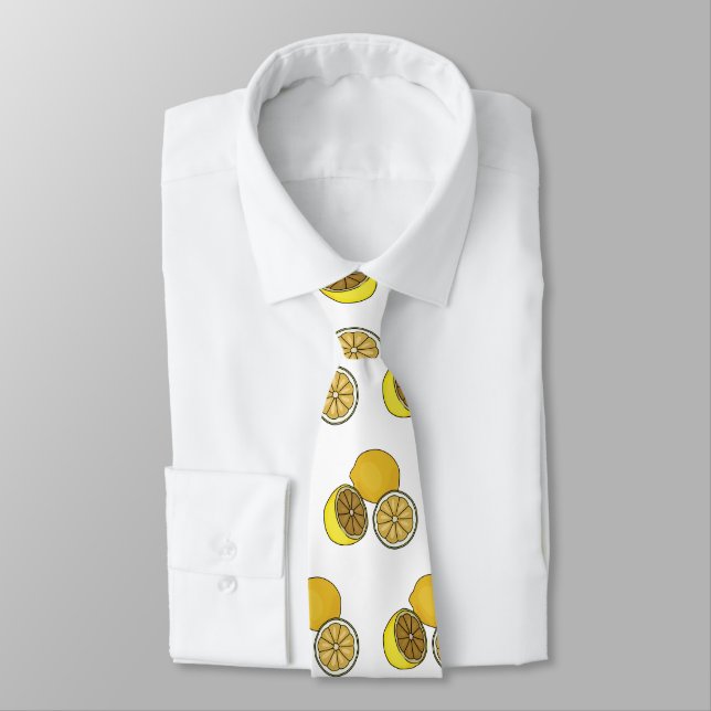 Lemon tecknad illustration slips (Bunden)