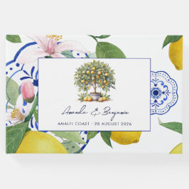 Lemon Tiles italiensk La Dolce Vita Bröllop Gästböcker