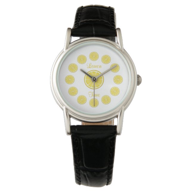 Lemon Time Watch Armbandsur (Framsida)