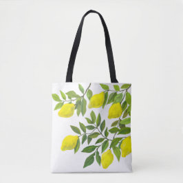 Lemon Tote Bag Tygkasse