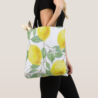Lemon Tote Bag Tygkasse