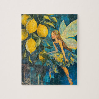 Lemon Träd Fairy Pussel