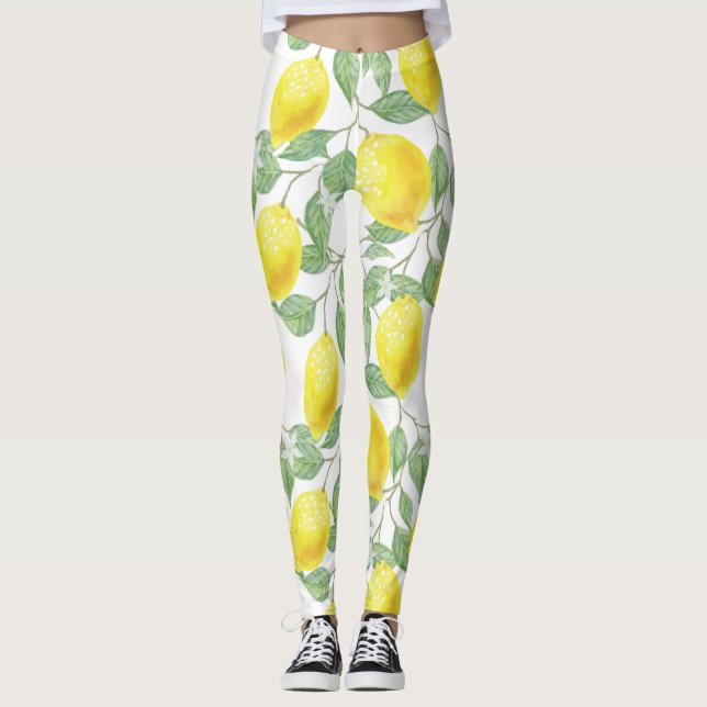 Lemon träd leggings (Framsida)