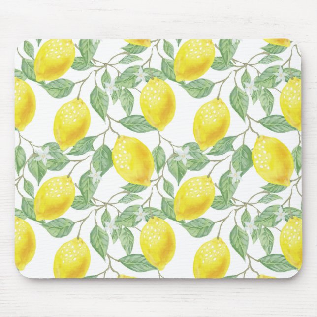 Lemon Träd Mönster Musmatta (Framsidan)