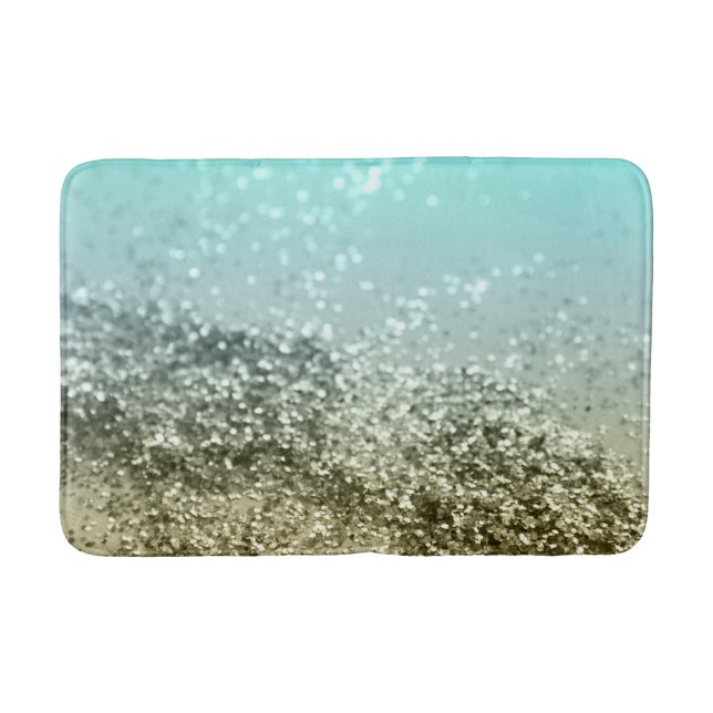 Lemon Twist Beach Glitter #3 Badrumsmatta (Framsidan)