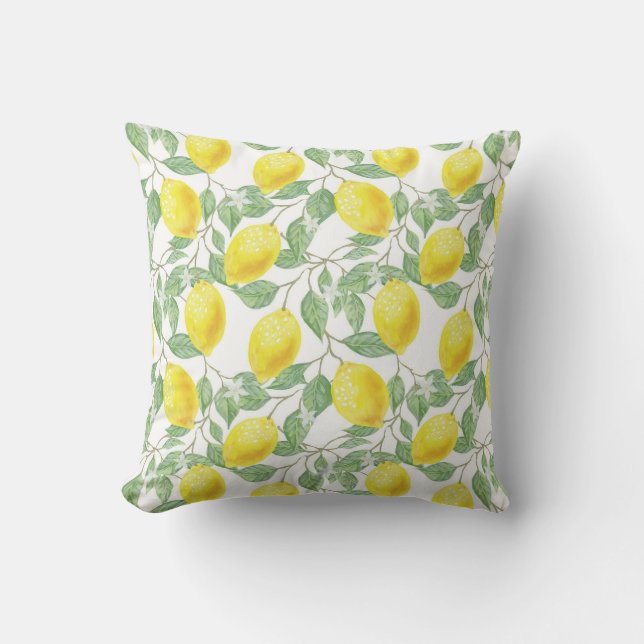 Lemon-utskrift Kudde (Framsida)