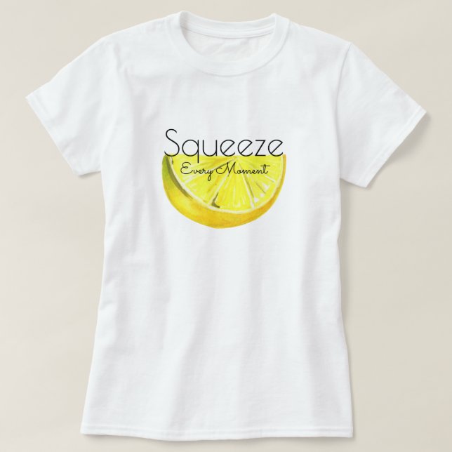 Lemon varje Gult T Shirt (Design framsida)