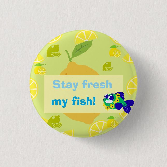 Lemon Vibes  Knapp (Framsida)