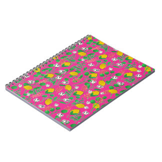 lemon watercolor anteckningsbok