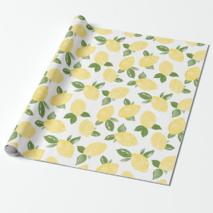 Lemon Wrapping Papper Presentpapper