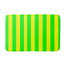Lemon Yellow and Lime Green Stripes