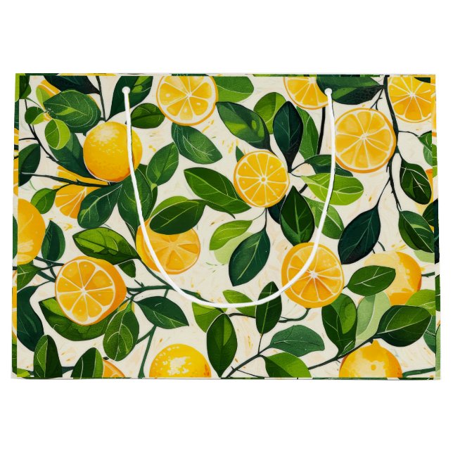 ’Lemon Zest Gift Bag’ (Framsidan)