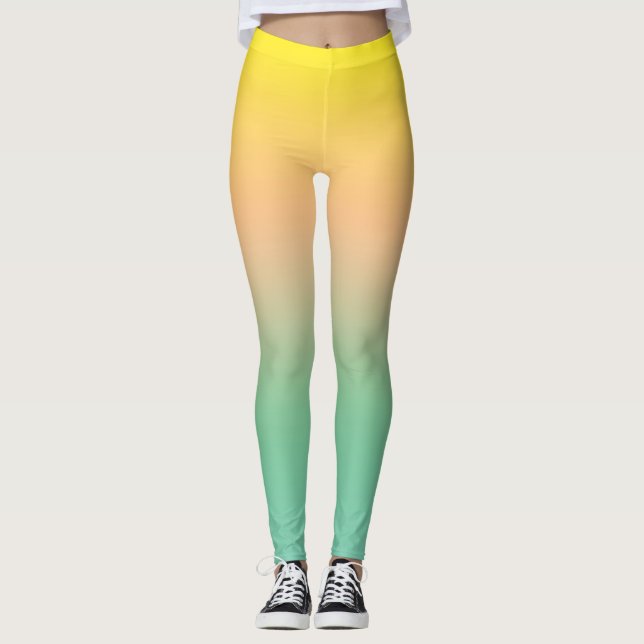 Lemon Zest Leggings (Framsida)
