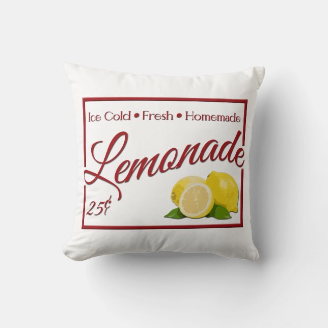 Lemonad Kudde (Framsida)
