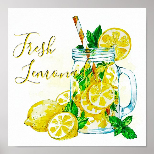 Lemonad Poster (Framsidan)