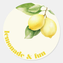 Lemonade and Roligt, Birthday Sticker