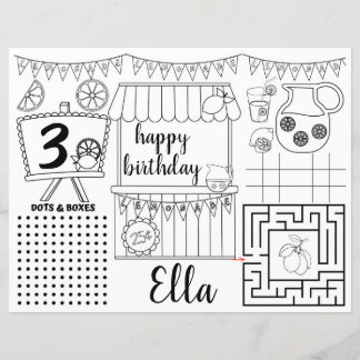 Lemonade Bordstabletter, Rosa lemonade-verksamhet 