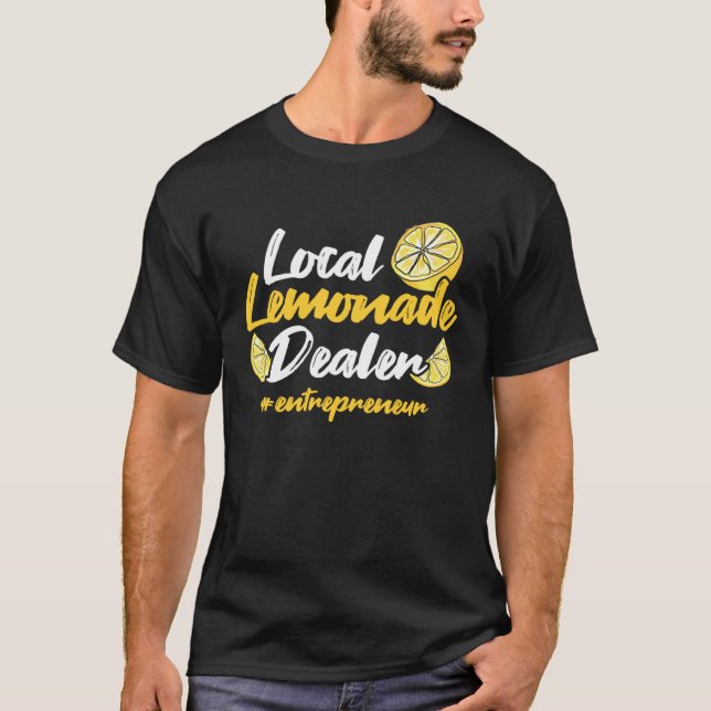 Lemonade Boss Lemonade For Sale   Lemonade Stand T Shirt (Framsida)