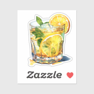 Lemonade Cocktail Drink Klistermärken