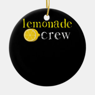 Lemonade Crew Cute Lemonade-stativ Julgransprydnad Keramik