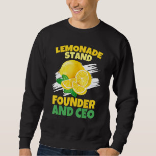 Lemonade Crew Funny Ställgåvor för barn Lemon Lov Lång Ärmad Tröja