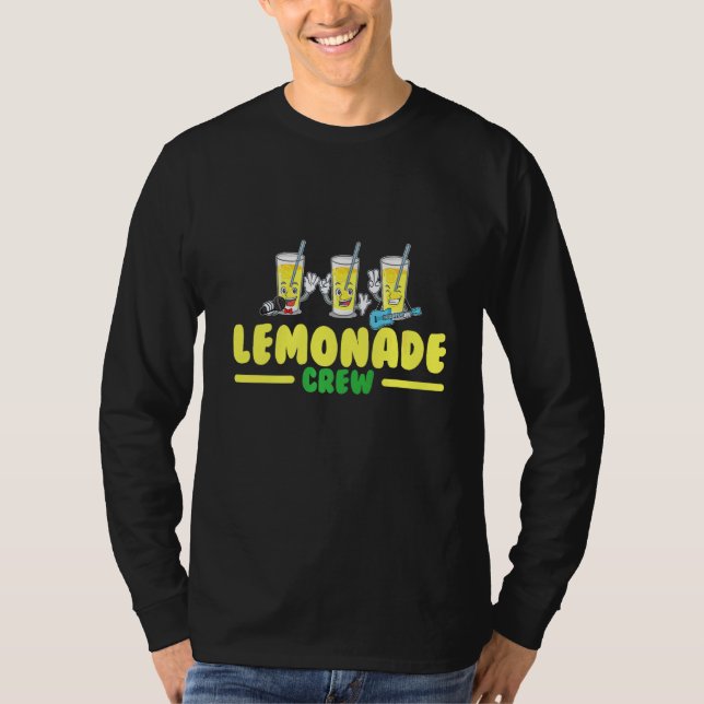 Lemonade Crew Juice stand Lemonade T Shirt (Framsida)