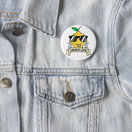 Lemonade Crew - Kawaii Peace Hand och Sunglasses  Knapp
