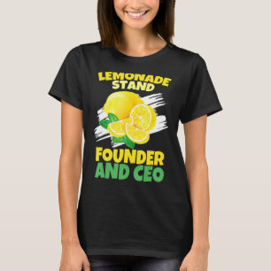 Lemonade Crew Kids Funny Lemonade stand Lemon Kärl T Shirt