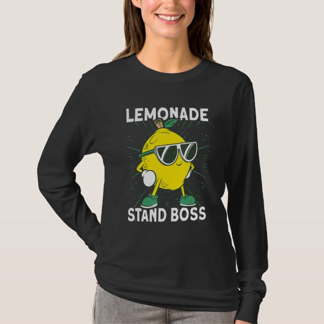 Lemonade Crew Lemonade stand Chef T Shirt (Framsida)