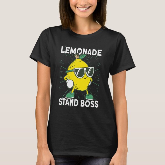 Lemonade Crew Lemonade stand Chef T Shirt (Framsida)