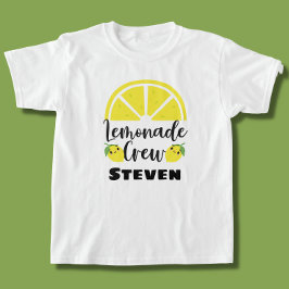 Lemonade Crew Personlig Lemonade-ställ T Shirt