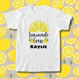 Lemonade Crew Personlig Lemonade-ställ T Shirt