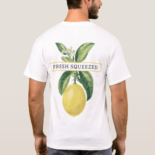 Lemonade Crew Personlig Lemonade stand T-Shirt (Baksida)