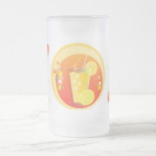 Lemonade Drink med ett segment av Lemon Mugg