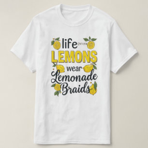 Lemonade Flätor Svarta Hastyper Grafisk T-shirt