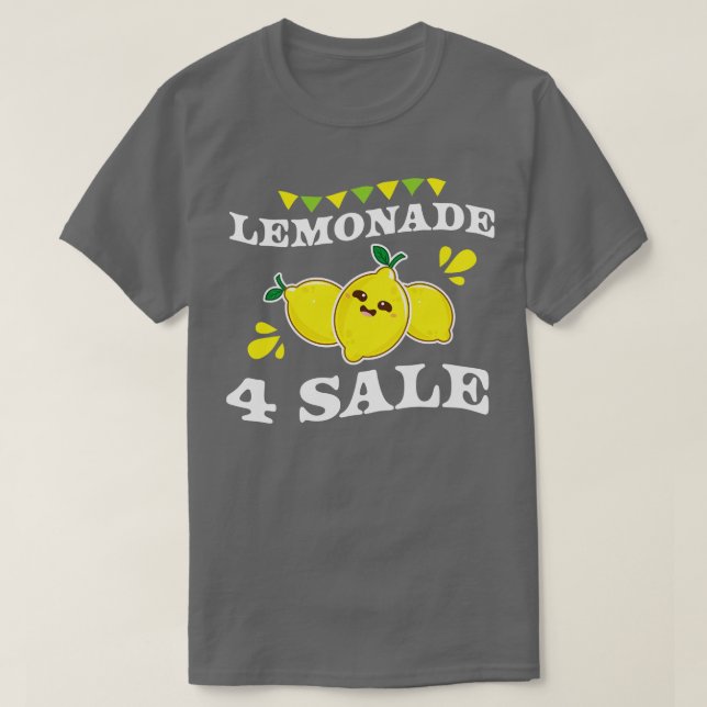 Lemonade for sale Cute Lemonade stand Lemon, somma T Shirt (Design framsida)