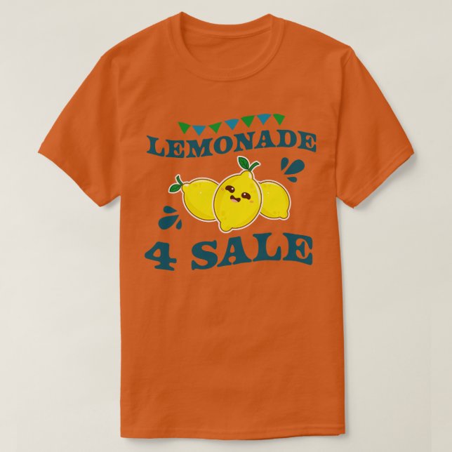Lemonade for sale Cute Lemonade stand Lemon, somma T Shirt (Design framsida)