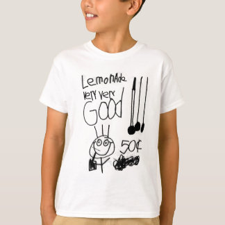 LEmoNadE FOr SalE - hand plockade-tecken för barn Tee Shirt