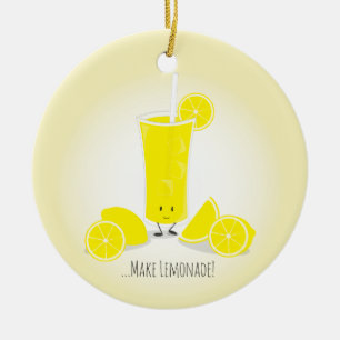 Lemonade Glass Food Julgransprydnad Keramik