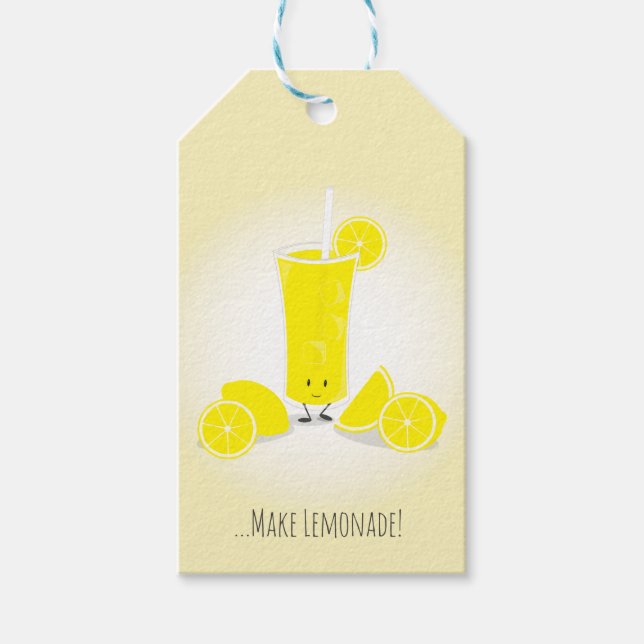 Lemonade Glass | MÄRKRE Presentetikett (Framsidan)