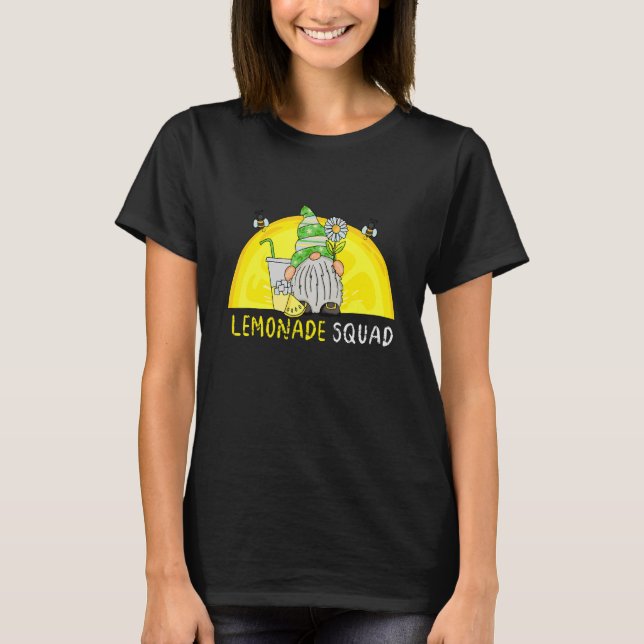 Lemonade Gnome Fantastisk Lemonade Squad Kids Lemo T Shirt (Framsida)