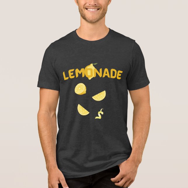 Lemonade Graphic Tee-Cute Lemon tee (Framsida)