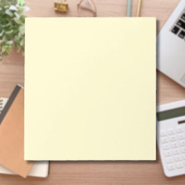 Lemonade Gult Solid Färg | Klassisk Elegant Anteckningsblock