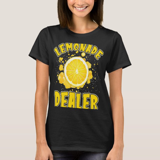 Lemonade Lemonade Dealer Women Kids T Shirt (Framsida)