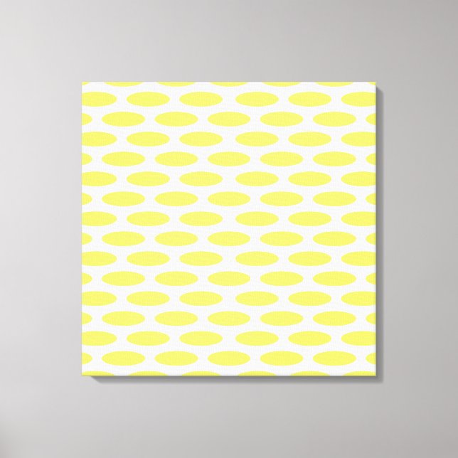 Lemonade Modern Oval vid Emporiomoffa Canvastryck (Framsida)