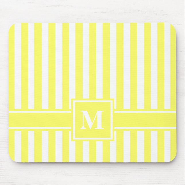Lemonade Modern Rand med Monogram Musmatta (Framsidan)