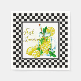 Lemonade Napkins Pappersservett