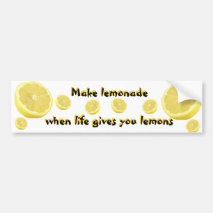 Lemonade - när ge lever får du citroner bildekal